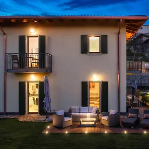 Salvatorehomes - Luxury With Private Dream Garden & Bbq - Casa Palma - A 5 Star Luxury Collection At Garda San Zeno di Montagna